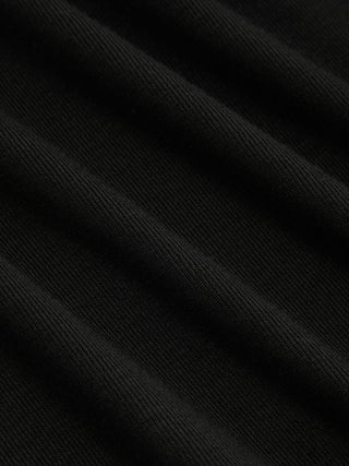 Mandarin Collar Metal Detail Cut Out Ruched Split Top
