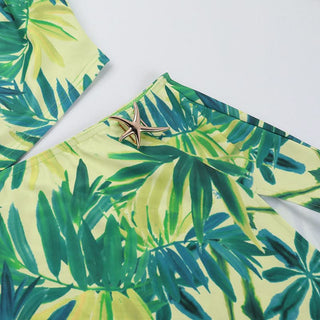 Slit hollow out irregular print one shoulder cut out maxi dress