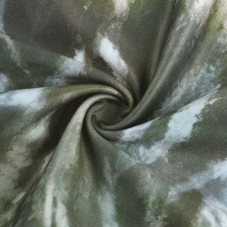 Halter self tie v neck print ruffle mini dress