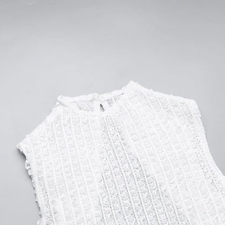 Hoodie Irregular slit crewneck ruched midi dress