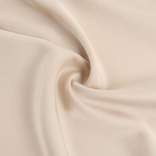 Champagne v neck zip-up cami maxi dress