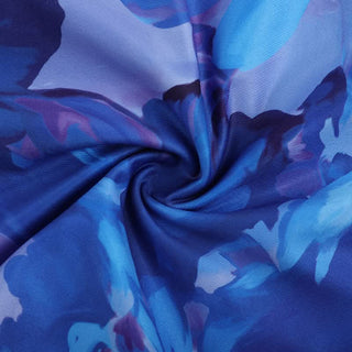 Irregular halter cowl neck slit o ring mini dress