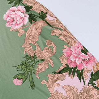 V neck flower print backless cami maxi dress