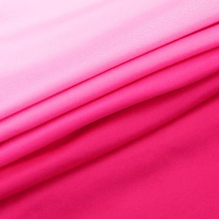 Gradient ruched self tie tube mini dress