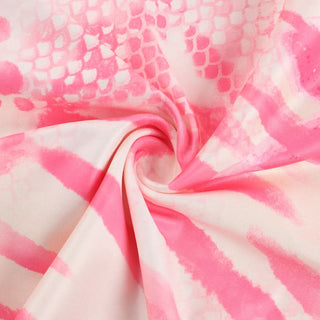 Ruched flower applique print halter maxi skirt set