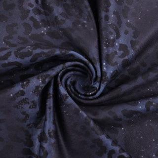 Metal chain o ring self tie print mini dress