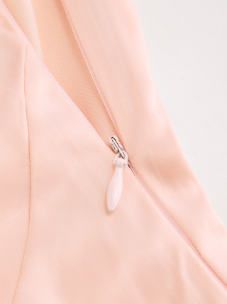 Satin Asymmetrical Neck Backless Maxi Dress