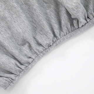 Ruched v neck short sleeve solid top