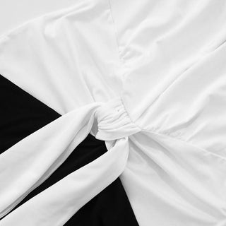 Ruched deep v neck halter maxi dress