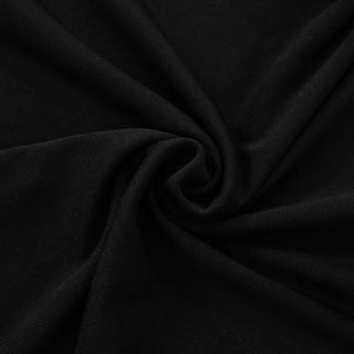 Halter self tie backless black mini dress