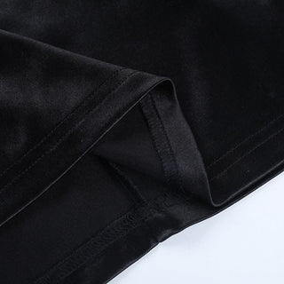 Lace hem v neck cross back cami maxi dress