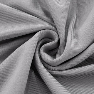 Cowl neck halter self tie button grey top