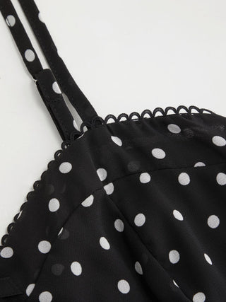 Chiffon Leopard Bowknot Oversized Mini Nightdress