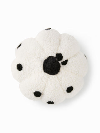 POLKA DOT PUMPKIN PILLOW