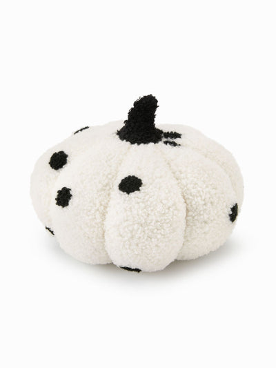 POLKA DOT PUMPKIN PILLOW