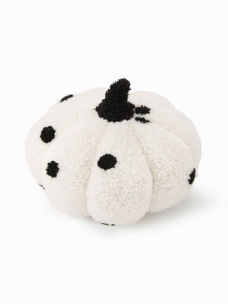 POLKA DOT PUMPKIN PILLOW