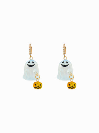 GHOST & PUMPKIN DROP EARRINGS