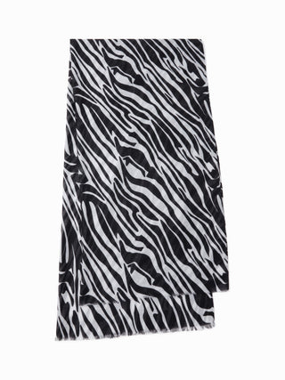 ZEBRA PRINT SCARF