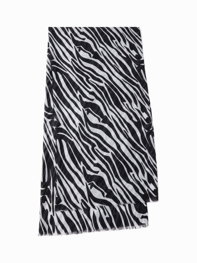 ZEBRA PRINT SCARF