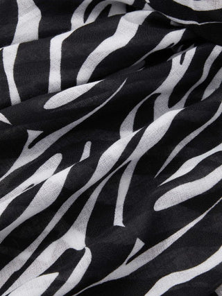 ZEBRA PRINT SCARF
