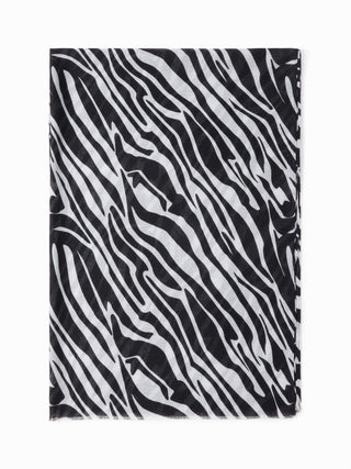 ZEBRA PRINT SCARF