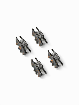 4PCS HALLOWEEN PRINT HAIR CLAW SET