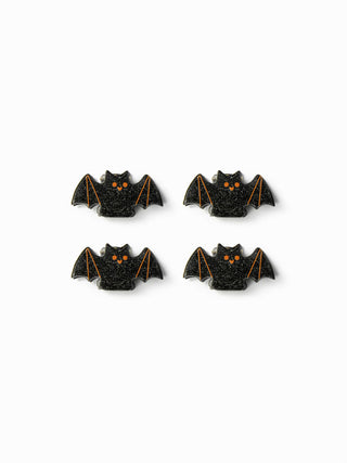 4PCS HALLOWEEN PRINT HAIR CLAW SET