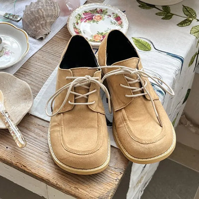 Suede loafers