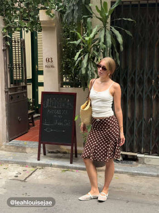 Mesh Mesh Low Rise Polka Dot Bowknot Mermaid Skirt For Daily Casual