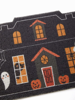 HALLOWEEN HAUNTED HOUSE DOOR MAT