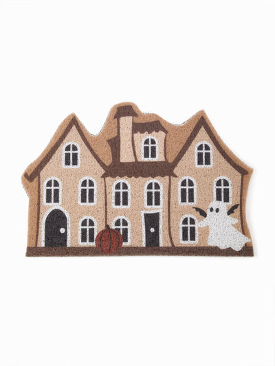 HALLOWEEN HAUNTED HOUSE DOOR MAT