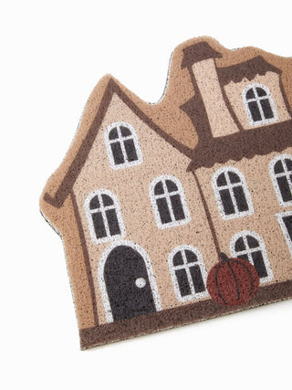HALLOWEEN HAUNTED HOUSE DOOR MAT
