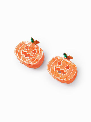 2PCS PUMPKIN HAIR CLAW SET
