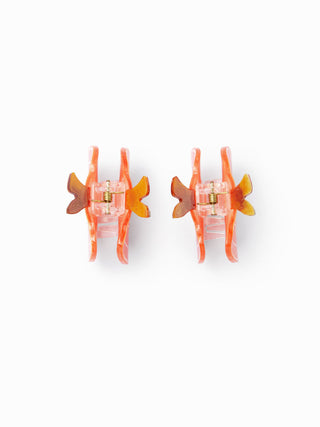 2PCS PUMPKIN HAIR CLAW SET