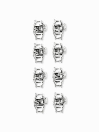 8PCS SPIDER WEB HAIR CLAW SET