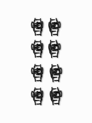 8PCS SPIDER WEB HAIR CLAW SET