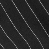 Mid Rise Stripe Pleated Wide Leg Trousers