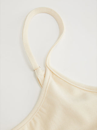 U-neckline Ruched Cami Top