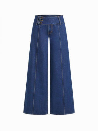 Denim Low Rise Baggy Jeans