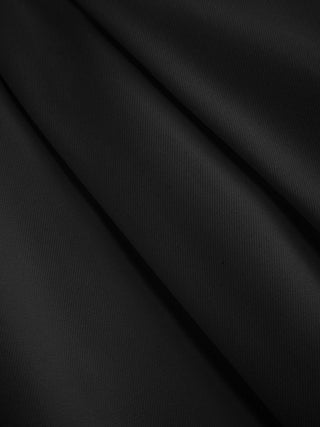 High Rise Metal Button Pleated Wide Leg Trousers