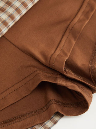 Cotton Low Rise Split Skort