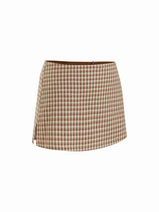 Cotton Low Rise Split Skort