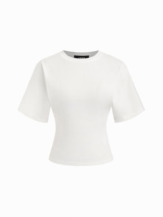 Round Neckline Tee