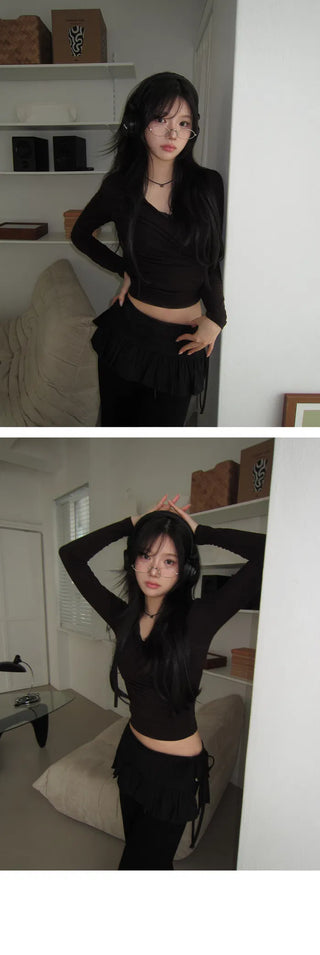Mini Wrap Hoodie - 3 Colors