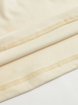 Cotton-Blend Halter Neckline Ruched Knotted Crop Tee