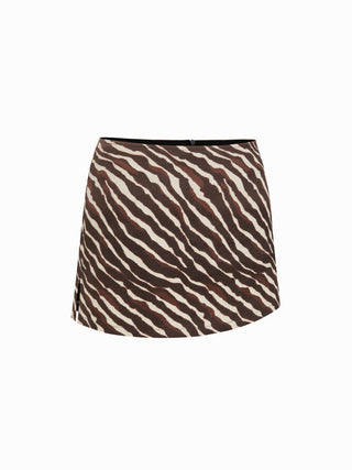 Cotton Low Rise Split Skort