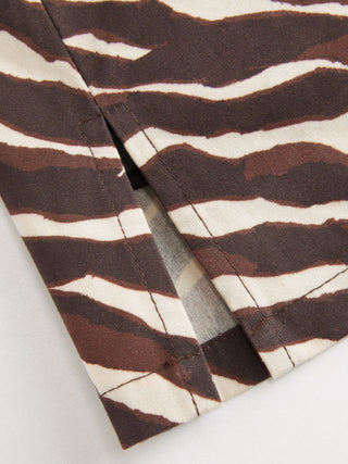 Cotton Low Rise Split Skort