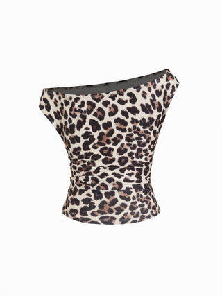 Off-shoulder Ruched Top