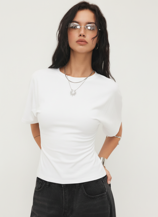 Round Neckline Tee