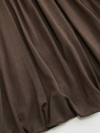 Halter Neckline Beaded Draped Long Sleeve Top
